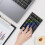 K18 21 Keys RGB Mechanical Numpad Bluetooth-compatible 3-Mode Wireless Keyboard Black 5