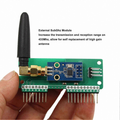 433MHz CC1101 SubGhz Module for Flipper Zero Development Board Modification Kit 2