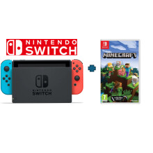 Without Box - Nintendo Switch Console + Minecraft - Refurbished