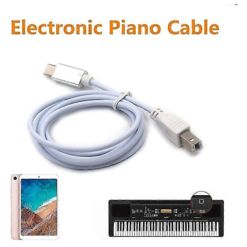 Midi USB Type B To -USB Cable Connector Cable, Adapter Cable, Piano Audio Cable 1
