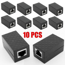 Protector contra sobretensiones Ethernet RJ45 - Paquete de 10 adaptadores Lightning para protección de red