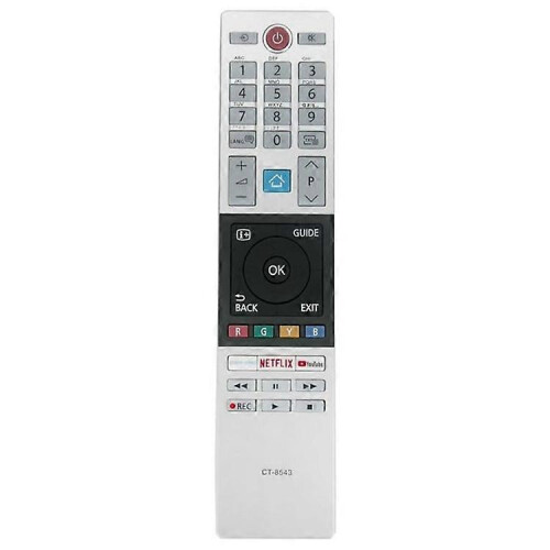 CT-8543 Remote Control for Toshiba Smart TV Replacement Intelligent Controller As Shown