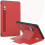 Custodia in pelle rossa per iPad 10.2 e 10.2 2020 1
