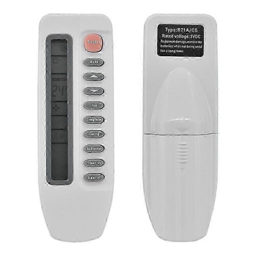 Air Conditioner Remote Control for R71A/E R71A/E R71A/CE white 2