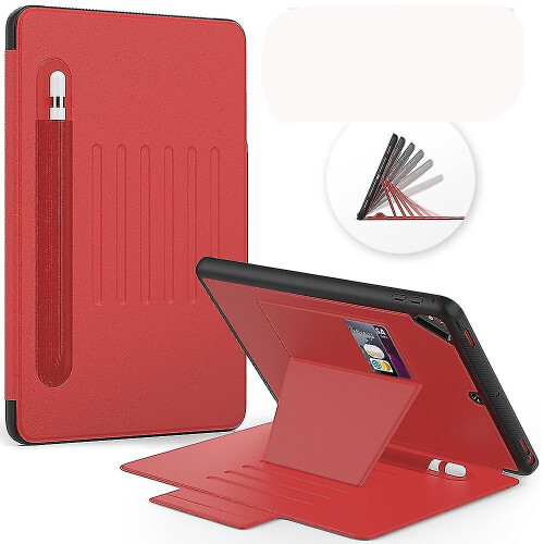 Custodia in pelle rossa per iPad 10.2 e 10.2 2020 1