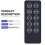 Remote Control for Bose Sounddock 10 SD10 Bluetooth Digital Music Speaker Black 2
