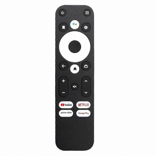 Universal Voice Remote Control for Android TV Box Models KM2, KM2 Plus, KM7 Plus, KD3, KD5 Black