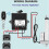 DC12V-24V Forward Reverse Switch, Linear Actuator Remote 10A 165 Ft Range ,Linear Photo Color 2