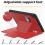 Custodia in pelle rossa per iPad 10.2 e 10.2 2020 3
