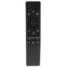 Universalfernbedienung für Samsung-Fernseher, Ersatzfernbedienung für HDTV 4K UHD Curved QLED und mehr (schwarz)