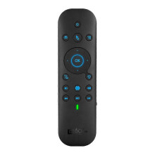 G60S Pro Air Mouse Kabellose Sprachfernbedienung Bluetooth-Fernbedienung Schwarz