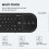 G60S Pro Air Mouse Wireless Voice Remote Control Bluetooth Remote Black 3