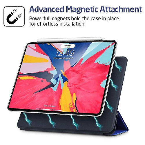Funda para iPad Pro 11, funda tríptico con soporte y cierre magnético, cubierta automática para iPad Pro 2