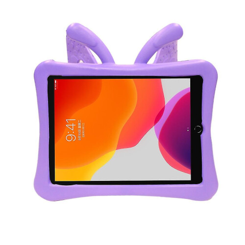 Custodia morbida per iPad 10.2 e 10.2 2020, colore viola.
