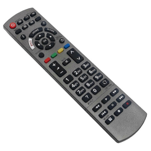 Universal Replacement Remote Control for Panasonic TV N2QAYB001115 Battery Operated 2