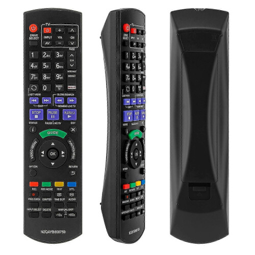 Remote Control N2QAYB000759 Compatible with Panasonic DVD Players 2