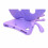 Custodia morbida per iPad 10.2 e 10.2 2020, colore viola. 5