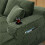 Canapé - CIPACHO - Rahmenloses Sofa - Grün - Tiefe Sitzfläche - Memory-Schaum 5