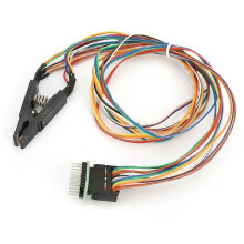 Clip de prueba para programador SOP16 SOIC16 Abrazadera de prueba para circuitos integrados de 16 pines SOP16 a DIP8 Clip para memoria flash