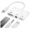 Lightning to USB Female Adapter for iPhone X, Enables Simultaneous Charging and Audio 1