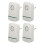 Power Saver Plug-In Voltage Stabilizer with Surge Protection, 4-Pack, 90-240V EU Plug 1