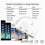 Lightning to USB Female Adapter for iPhone X, Enables Simultaneous Charging and Audio 4