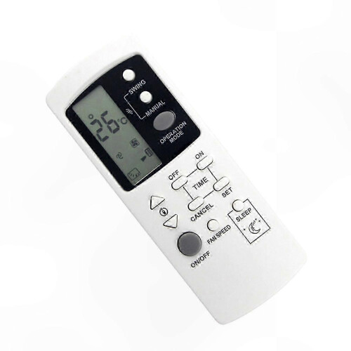 GZ-1002B-E3 Air Conditioner Remote Control for GZ-1002B-E3 and GZ-1002B-E1 AC Units White