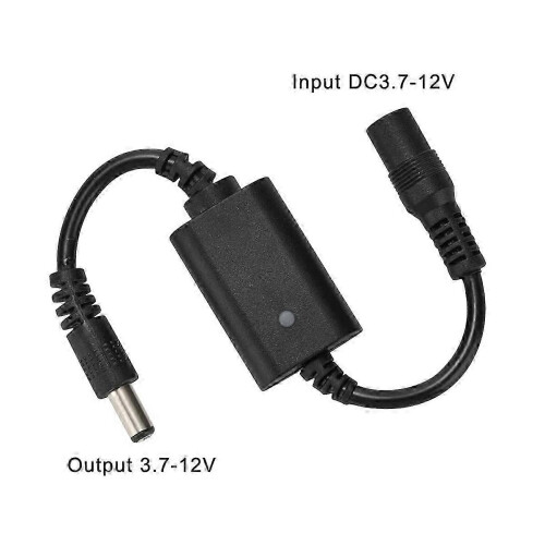 DC3.7V-12V Wireless RF Remote Control Switch for LED Light Strip and Reading Black 2