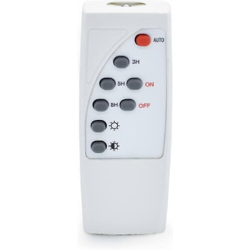 Solar Light Remote Control, Adjustable Brightness, 3H 5H 8H Custom Timer Solar Lighting Systems