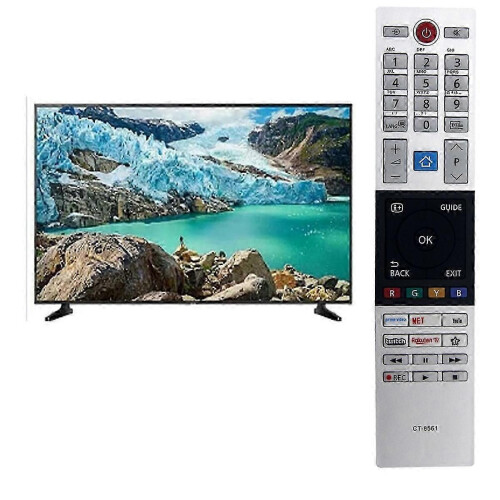 CT-8561 Replace Remote Control for TOSHIBA SMART LED TV Remote Control 2