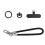 Universal Lanyard for POCKET3 Action Camera Wrist Strap Short Rope Decorative Hand Strap Pendant Bla 1