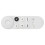 2X Suitable for Google GOOGLE CHROMECAST GOOGLE TV Google Voice Set-Top Box Remote Control White 3