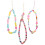Colorful Polymer Clay Wrist Hand Strap for Phone Use 3Pcs 1