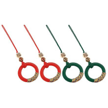 Cordón con anillo antideslizante para teléfono, ideal para decoración (4 unidades), colgante creativo para teléfono.