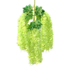 Guirlande de fleurs artificielles à suspendre à la porte, verte, pour mariage et décoration intérieure