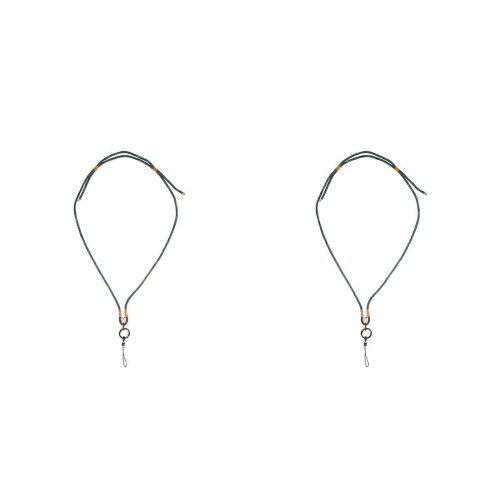 Phone Strap Long Phone Pendant for Hanging Use 2Pcs Black 1