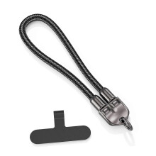 Cordón multiusos para teléfono PD240W, carga rápida, cable de datos USB C, cable de alimentación para teléfonos y portátiles, color negro.