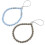 Cordón para celular de cristal resistente, cadena para teléfono (2 unidades) 1