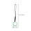 Mobile Phone Chain Agate Hanging Decor for 4Pcs Safety Clasp Pendant 2