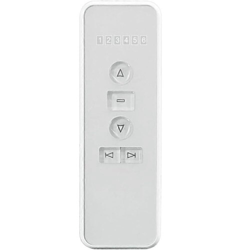 AC123-06D Remote Blinds Remote 433Mhz Remote Control Work Roller Shade, Blinds, Awning White