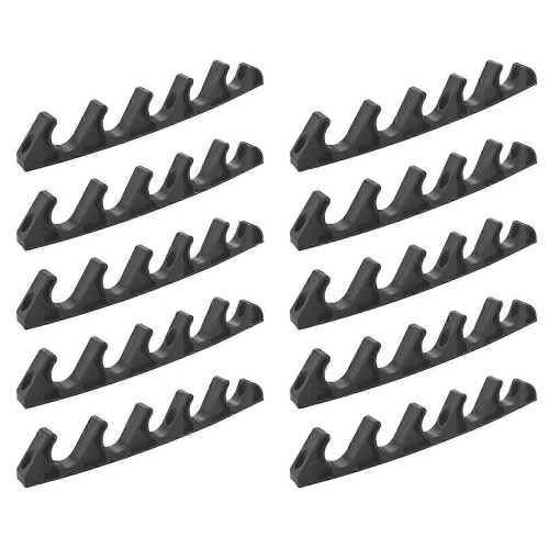 10X Recliner Adjuster Five-Tooth Buckle Connector Plastic Strip Five-Speed Adjustment Piece