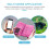 Mobile Phone Chain Agate Hanging Decor for 4Pcs Safety Clasp Pendant 5