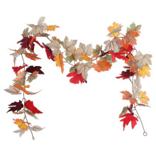 Maple Leaf Fake Vine for Decoration Realistic Autumn Thanksgiving Garland
