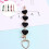 Cell Phone Pendant Plush Heart Shape for Decor 5Pcs Assorted 5