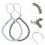 Cordón para celular de cristal resistente, cadena para teléfono (2 unidades) 5