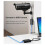 100M 2 Ports USB 2.0 Via RJ45 Cat5e Cat6 Network Cable Webcam Camera Mouse Printer EU PLUG Black 4
