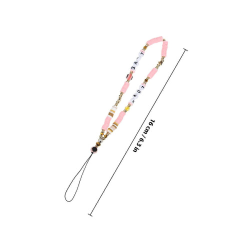 Mobile Phone Strap Phone Short Chain for 2Pcs Evil Eye Beaded Lanyards 1
