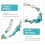 Mobile Phone Chain for Anti-Lost Use with Stone Pearl Design 4