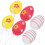 Easter Decorations Plastic Hanging Eggs for Decor with 6Pcs 1