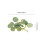 Green Eucalyptus Candle Rings Artificial Wreath for Home Decoration 4Pcs 2